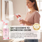🥳2026 HOT SALE🥳💞Meer dan 50.000 verkocht! 🛁🧹Badkamerreiniger-spray – lost kalkaanslag, zeepresten en watervlekken op zonder schrobben. Geschikt voor glas, tegels en kranen – laat een frisse botanische geur achter. Zachte formule, geen scherpe dampen!