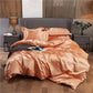 ✨ NU 50% KORTING! 🛏️ Zijden beddengoedset 25 momme – 100% moerbeizijde – 4 stuks (Overtrek + Laken + 2 Kussenslopen) voor luxe en comfort