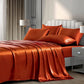✨ NU 50% KORTING! 🛏️ Zijden beddengoedset 25 momme – 100% moerbeizijde – 4 stuks (Overtrek + Laken + 2 Kussenslopen) voor luxe en comfort