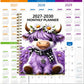 🎁 2+1 GRATIS! Maandplanner 2026–2030 Schattige Hooglander Koe – 5-Jarige Kalender voor Langetermijnplanning ✨🐮