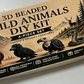 🏆Tijdelijke aanbieding: 50% KORTING🧵✨Kleine 3D-knutselpakket met dieren van kralen