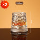 Uniek Draaiend Drinkglas | ✨ Visueel Spectaculair | 🎁 Ideaal Cadeau voor Whisky Liefhebbers 🥃
