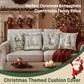 🎄 Kerst Kussenhoes met Feestelijke Print – Zacht, Comfortabel en Perfect voor een Warme, Gezellige Sfeer in Huis 🏠✨