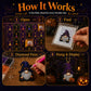 🎃💎 31‑daagse Halloween diamantschilderij adventskalender – DIY kabouterornament aftelset