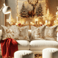 🎄 Kerst Kussenhoes met Feestelijke Print – Zacht, Comfortabel en Perfect voor een Warme, Gezellige Sfeer in Huis 🏠✨
