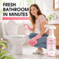 🥳2026 HOT SALE🥳💞Meer dan 50.000 verkocht! 🛁🧹Badkamerreiniger-spray – lost kalkaanslag, zeepresten en watervlekken op zonder schrobben. Geschikt voor glas, tegels en kranen – laat een frisse botanische geur achter. Zachte formule, geen scherpe dampen!