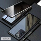 💥Magnetisch gehard glas dubbelzijdig telefoonhoesje voor Samsung S21-S25-serie