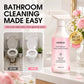 🥳2026 HOT SALE🥳💞Meer dan 50.000 verkocht! 🛁🧹Badkamerreiniger-spray – lost kalkaanslag, zeepresten en watervlekken op zonder schrobben. Geschikt voor glas, tegels en kranen – laat een frisse botanische geur achter. Zachte formule, geen scherpe dampen!