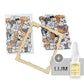 ⏳Tijdelijke aanbieding! 🧩Houten puzzel van 135 stukjes in gedempte tinten, met een kattenmotief.