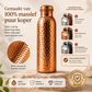 ❄️Zomerfresh 50% Korting!💧Premium Drinkfles van 100% Massief Koper – Plasticvrij en Geïnspireerd op Ayurveda