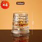 Uniek Draaiend Drinkglas | ✨ Visueel Spectaculair | 🎁 Ideaal Cadeau voor Whisky Liefhebbers 🥃