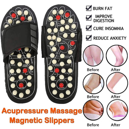 NU 50% KORTING! 🔥Slippers met acupressuur en magneettherapie 🦶🔥
