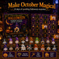🎃💎 31‑daagse Halloween diamantschilderij adventskalender – DIY kabouterornament aftelset