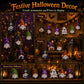 🎃💎 31‑daagse Halloween diamantschilderij adventskalender – DIY kabouterornament aftelset