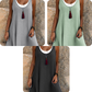 ⏰LAATSTE DAG VAN DE UITVERKOOP 50% KORTING💃Casual, loszittende, mouwloze tanktopjurk voor dames in tweedelige stijl