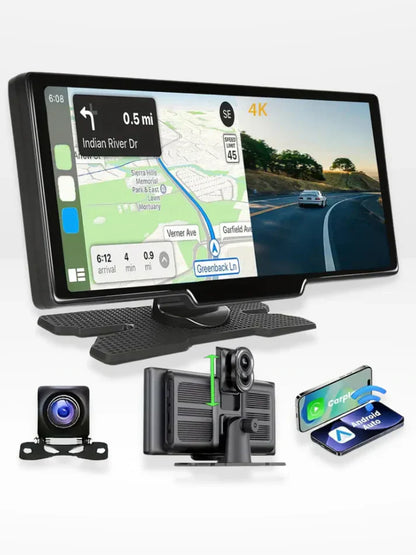 💥2026 Nieuwe Hot Sale💝CarPlay-scherm met frontcamera | Supreme Technology®✈️ Gratis verzending