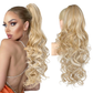 💜Tijdelijke aanbieding: 50% KORTING💜Clip-on golvende paardenstaart-extensie
