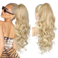💜Tijdelijke aanbieding: 50% KORTING💜Clip-on golvende paardenstaart-extensie