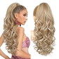 💜Tijdelijke aanbieding: 50% KORTING💜Clip-on golvende paardenstaart-extensie