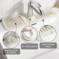 💧🔥 50% KORTING! Kraan spatbescherming afvoermat – Geweldig cadeau – Voedselveilige siliconen, zelfafvoerende helling, antislip, op maat te knippen voor keuken- en badkamerwasbak ✨