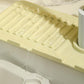 💧🔥 50% KORTING! Kraan spatbescherming afvoermat – Geweldig cadeau – Voedselveilige siliconen, zelfafvoerende helling, antislip, op maat te knippen voor keuken- en badkamerwasbak ✨