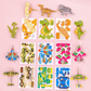 🔥Educatieve 3D Carton Puzzel🧩 (25 stuks)