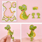 🔥Educatieve 3D Carton Puzzel🧩 (25 stuks)