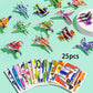🔥Educatieve 3D Carton Puzzel🧩 (25 stuks)