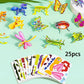 🔥Educatieve 3D Carton Puzzel🧩 (25 stuks)