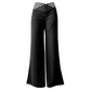 🍃Dames casual high-waisted stretch lange broek -  ademend en comfortabel