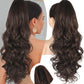 💜Tijdelijke aanbieding: 50% KORTING💜Clip-on golvende paardenstaart-extensie