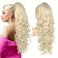 💜Tijdelijke aanbieding: 50% KORTING💜Clip-on golvende paardenstaart-extensie