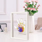 ⏳Tijdelijke aanbieding: 50% korting⏰Set voor handafdrukken van het hele gezin🎨 DIY-cadeauset voor een familieherinnering, acrylplaat,🖐️kleurrijke verf, geschikt voor maximaal 4 handafdrukken