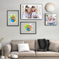 ⏳Tijdelijke aanbieding: 50% korting⏰Set voor handafdrukken van het hele gezin🎨 DIY-cadeauset voor een familieherinnering, acrylplaat,🖐️kleurrijke verf, geschikt voor maximaal 4 handafdrukken