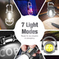 🔦 1+1 GRATIS! 🔦 Oplaadbare sleutelhanger-zaklamp – 300 lumen, USB-C-oplaadfunctie & compact, onverwoestbaar ontwerp voor EDC ⚡