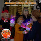 🎃💍 50% KORTING! Alsof je 50 gloeiende spoken om je vingers hebt die de hele straat doen schrikken! LED-ringenset met pompoen, schedel, vleermuis – 50 stuks, elk kind is jaloers.