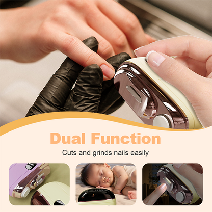 🔥2026 GROOT VERKOOP🔥💞Meer dan 50.000 verkocht!⚡💅 2-in-1 Slimme Elektrische Nagelknipper & Nagelpolijster 🌟