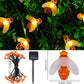 🐝 NU 50% KORTING!✨ Zonne-energie LED-lichtslingers – IP65 waterdicht & 8 lichtstanden – 10 uur brandduur voor in de tuin en buiten 🌿