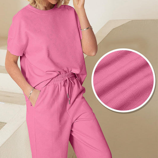 Speciale aanbieding: 50% korting🔥 Zomerse tweedelige vrijetijdsset voor dames