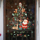 Kerstdecoratie raamstickers