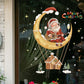 Kerstdecoratie raamstickers