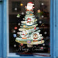 Kerstdecoratie raamstickers