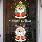 Kerstdecoratie raamstickers