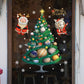 Kerstdecoratie raamstickers