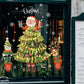 Kerstdecoratie raamstickers