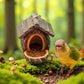 🔥 50% KORTING | Vogelvoederhuisje voor Buiten met Realistisch Boomstronkdesign Tuindecoratie & Vogelparadijs in één – Trek Meer Vogels naar je Tuin