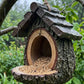 🔥 50% KORTING | Vogelvoederhuisje voor Buiten met Realistisch Boomstronkdesign Tuindecoratie & Vogelparadijs in één – Trek Meer Vogels naar je Tuin