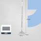🧼 Intrekbare Snap Grip Mini Flat Mop 🧹💨
