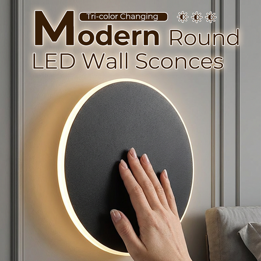 🌟Eclips LED-wandlamp met aanraakbediening | Dimbare sfeerverlichting | 3 lichtkleuren