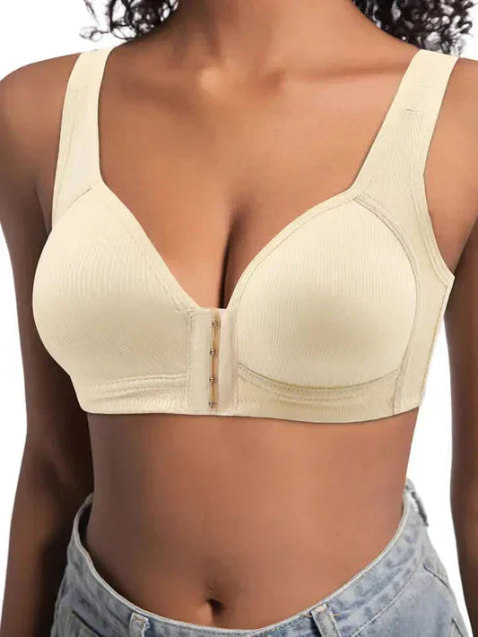 👙 NU 50% KORTING! 💪 Verstelbare push-upbeha met sluiting aan de voorkant – beugelloos, naadloos en met zijdelingse ondersteuning – set van 4 stuks voor dagelijks gebruik ✨